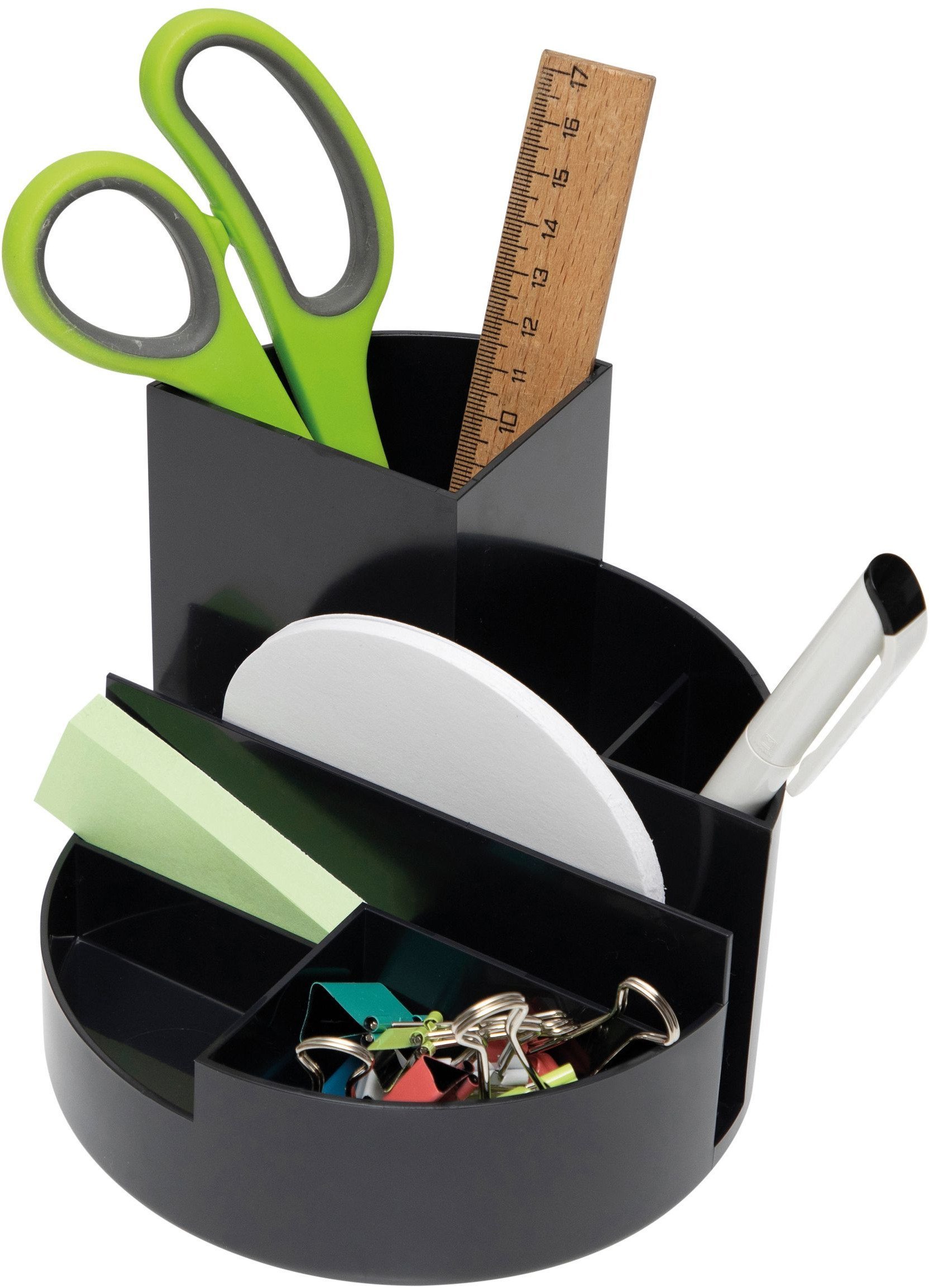 MAUL 4117690 pojemnik na długopisy Tworzywo sztuczne ABS Czarny