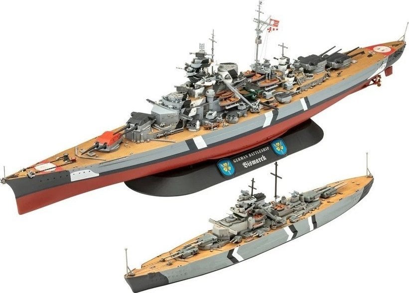Revell Zestaw upominkowy Legend Bismarck 1/700