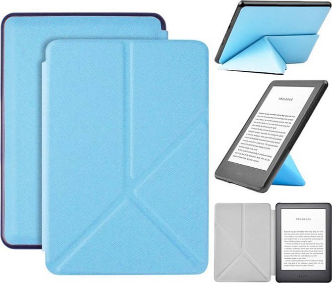 Pokrowiec Amazon Etui origami na czytnik Kindle 10 6 (niebieski)