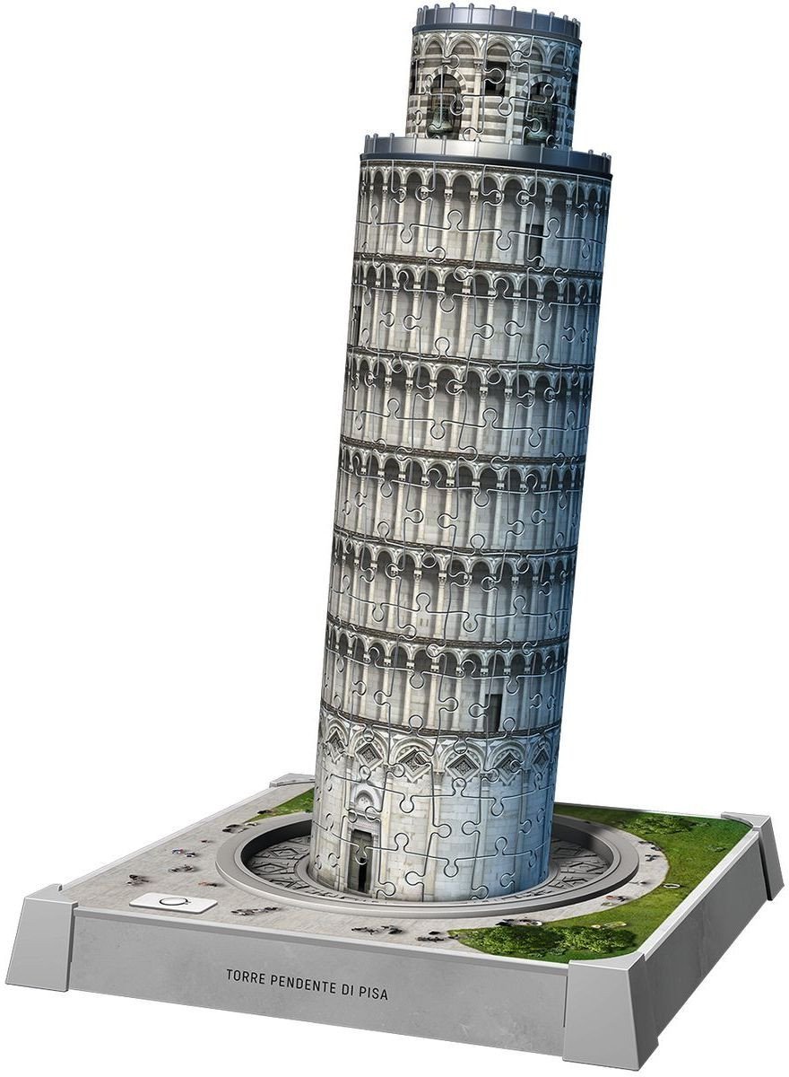 3D Puzzle Iconics: Schiefer Turm von Pisa - mit Licht(216 Teile)
