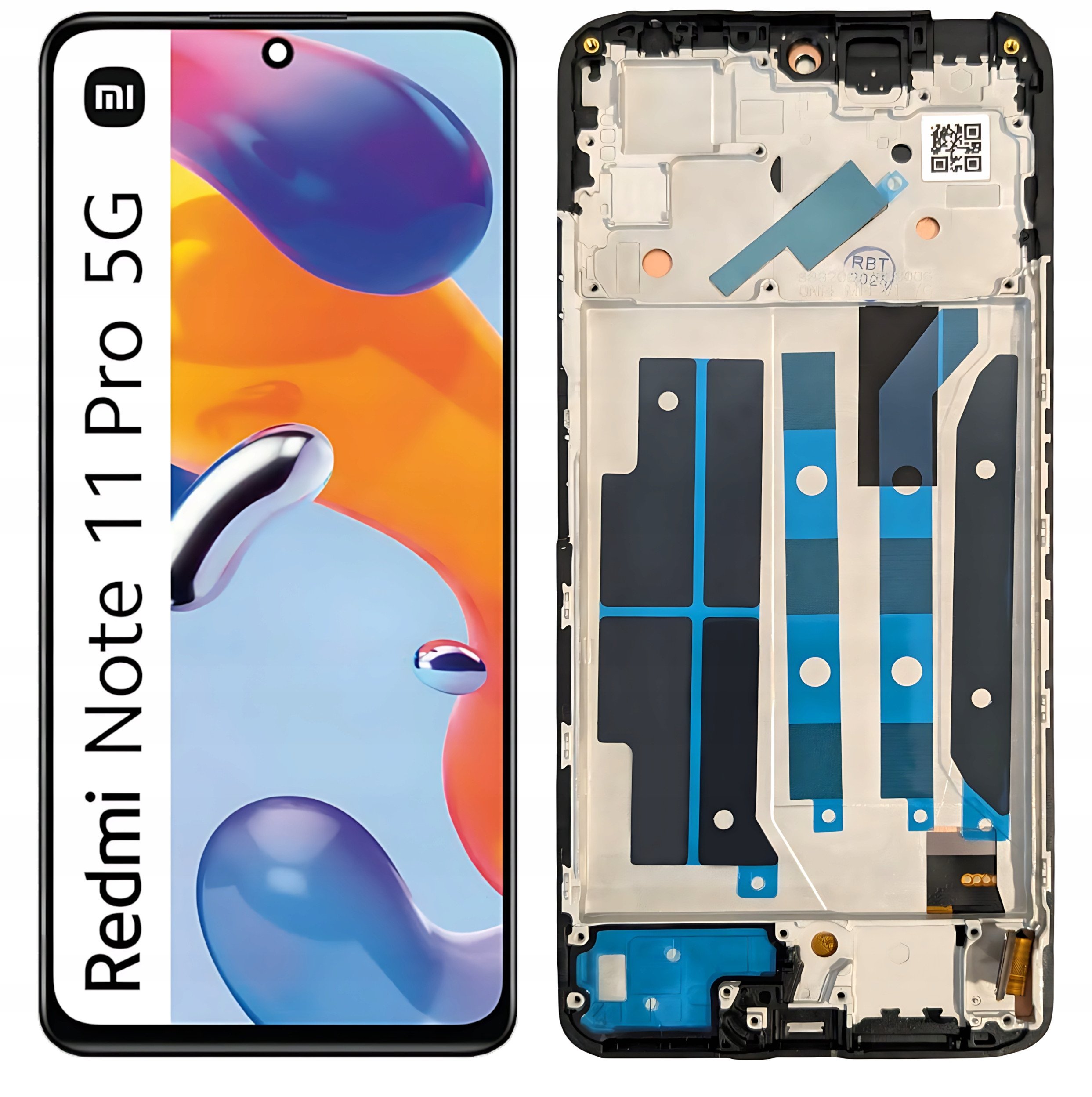 WYŚWIETLACZ EKRAN LCD DO XIAOMI REDMI NOTE 11 PRO 5G INCELL RAMKA 21091116I