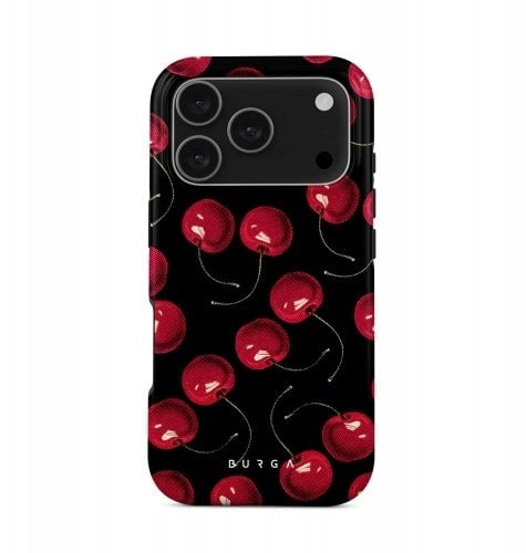 Burga Tough Magsafe - etui ochronne do iPhone 17 Pro kompatybilne z MagSafe (cherrybomb)