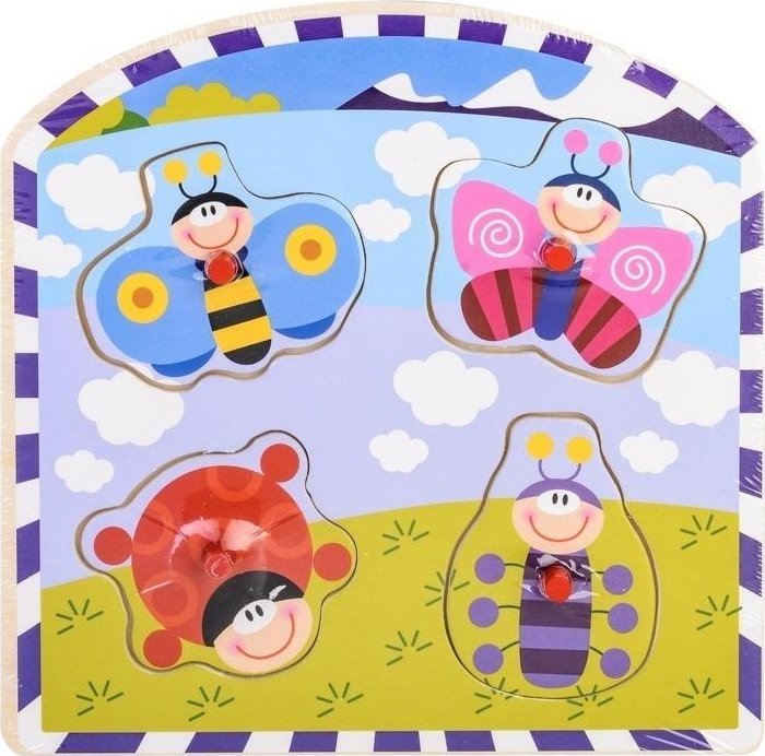 Daffi Układanka w ramce - łąka