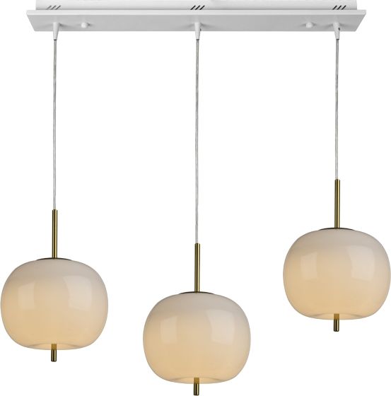 Lampa wisząca Witek Home Lampa wisząca Jabłko MD5069B-3GL