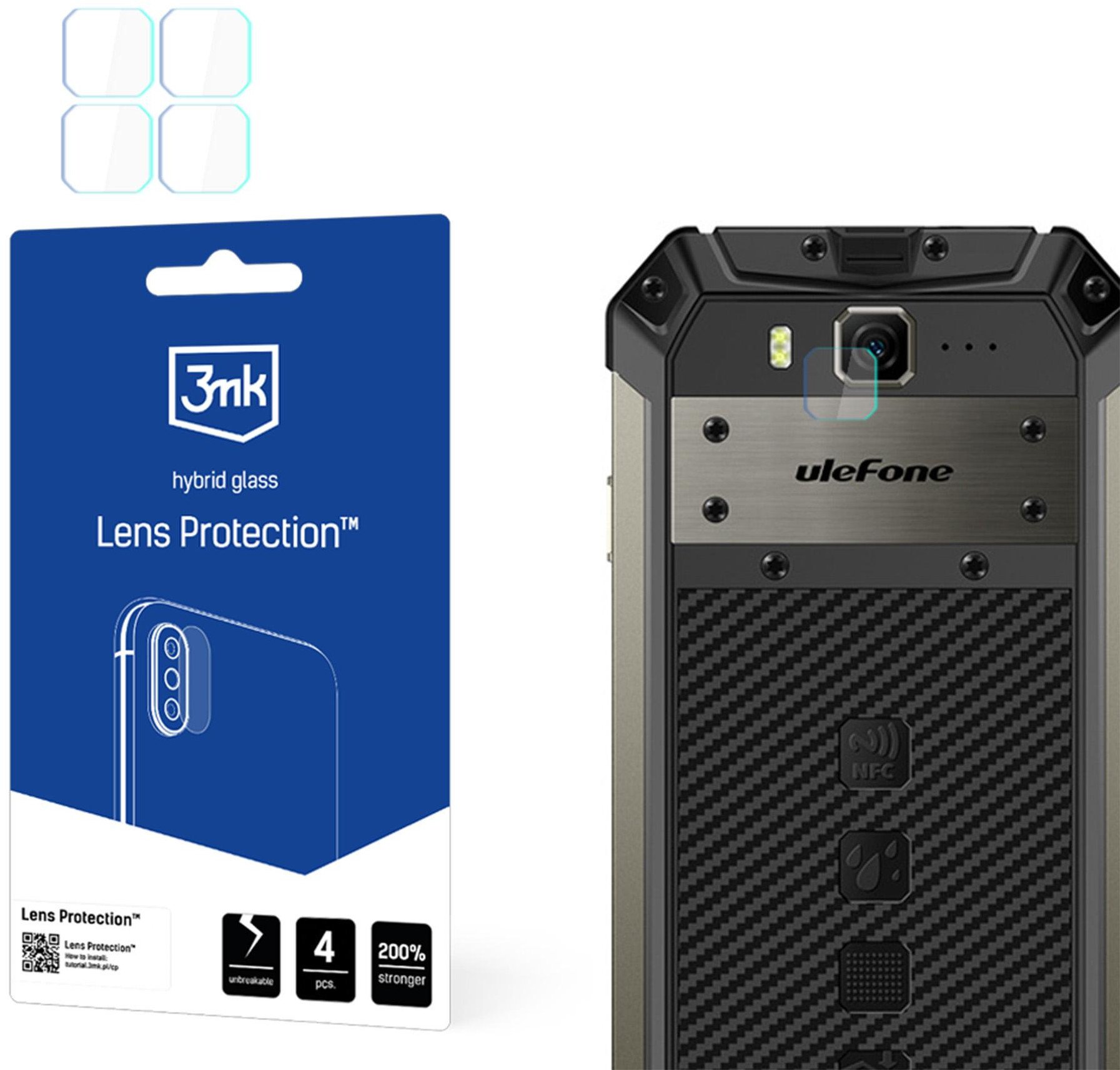 ULEFONE ARMOR 20WT - 3MK LENS PROTECTION