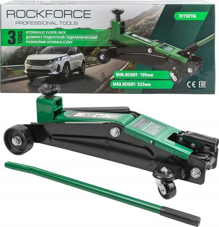 Rockforce Podnośnik hydrauliczny 3t