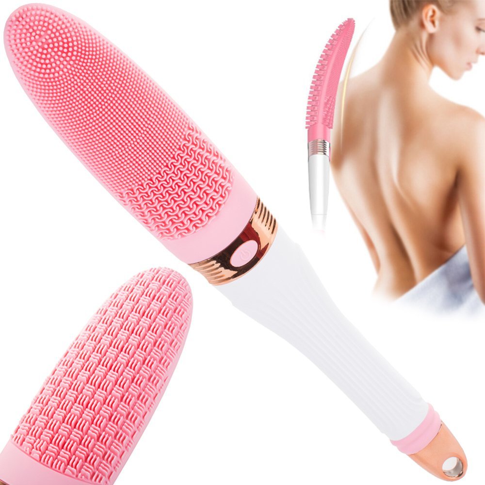 Verk Szczotka do mycia pleców ciała masażer silikonowa Szczotka do mycia pleców ciała masażer silikonowa