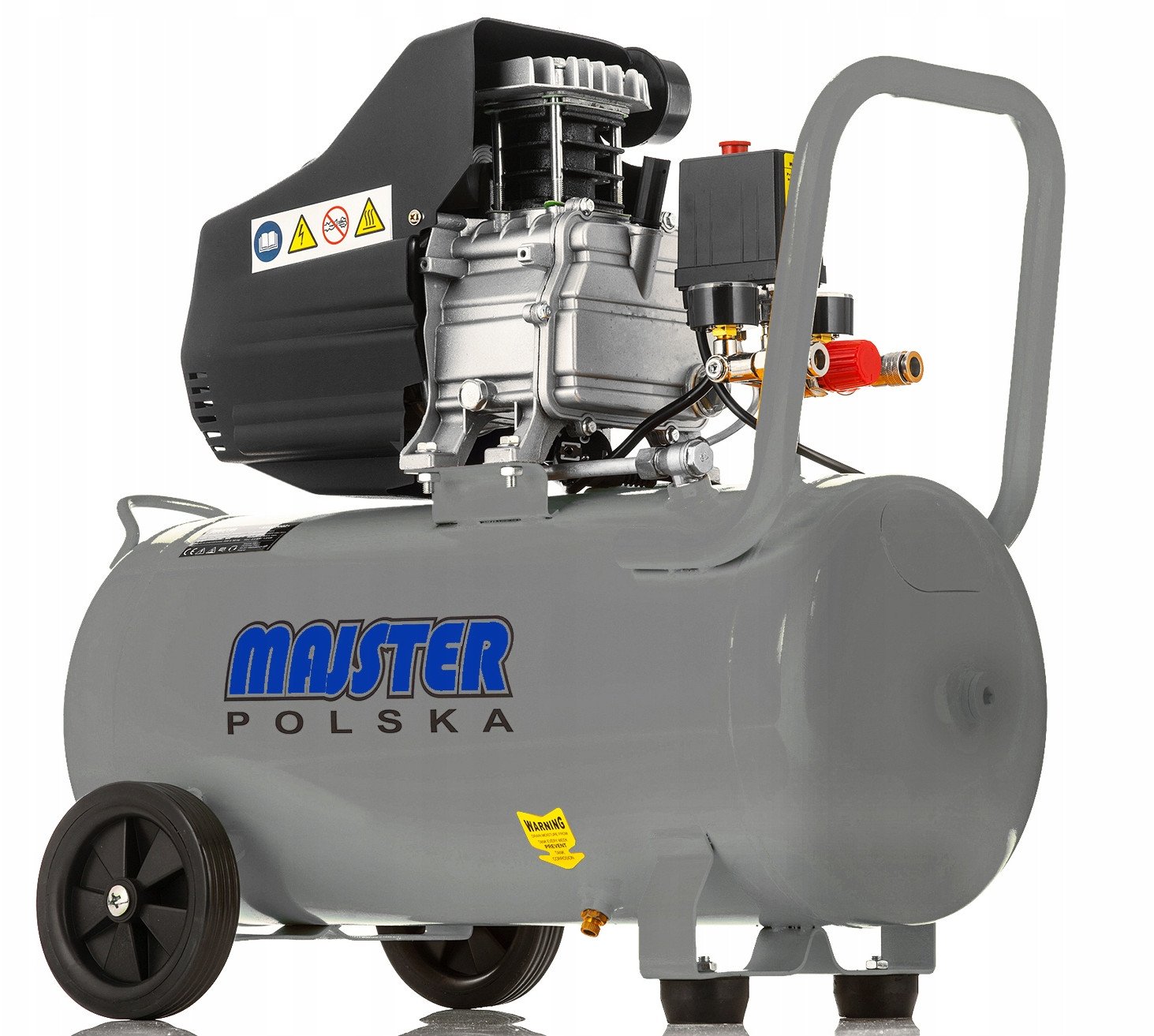 Kompresor sprężarka 200L 3T 8bar 1125L/MIN + GRAT