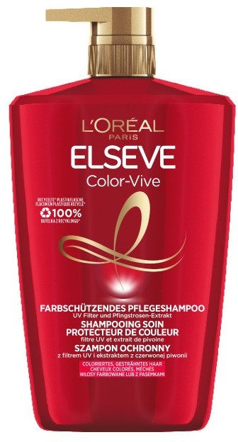 L'Oreal Paris Elseve Color-Vive szampon ochronny do włosów farbowanych lub z pasemkami 1000ml