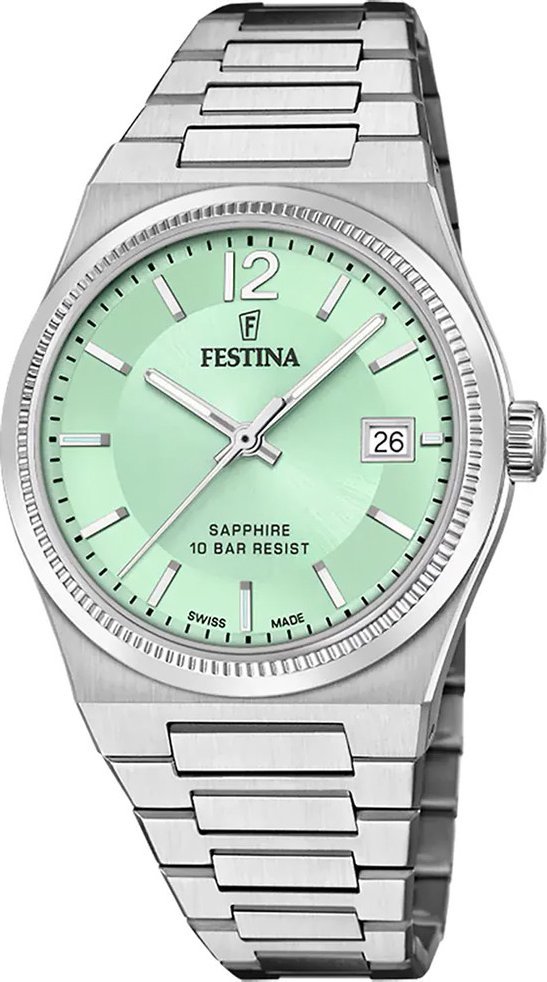 Zegarek Festina Zegarek damski Festina F20035-3 srebrny