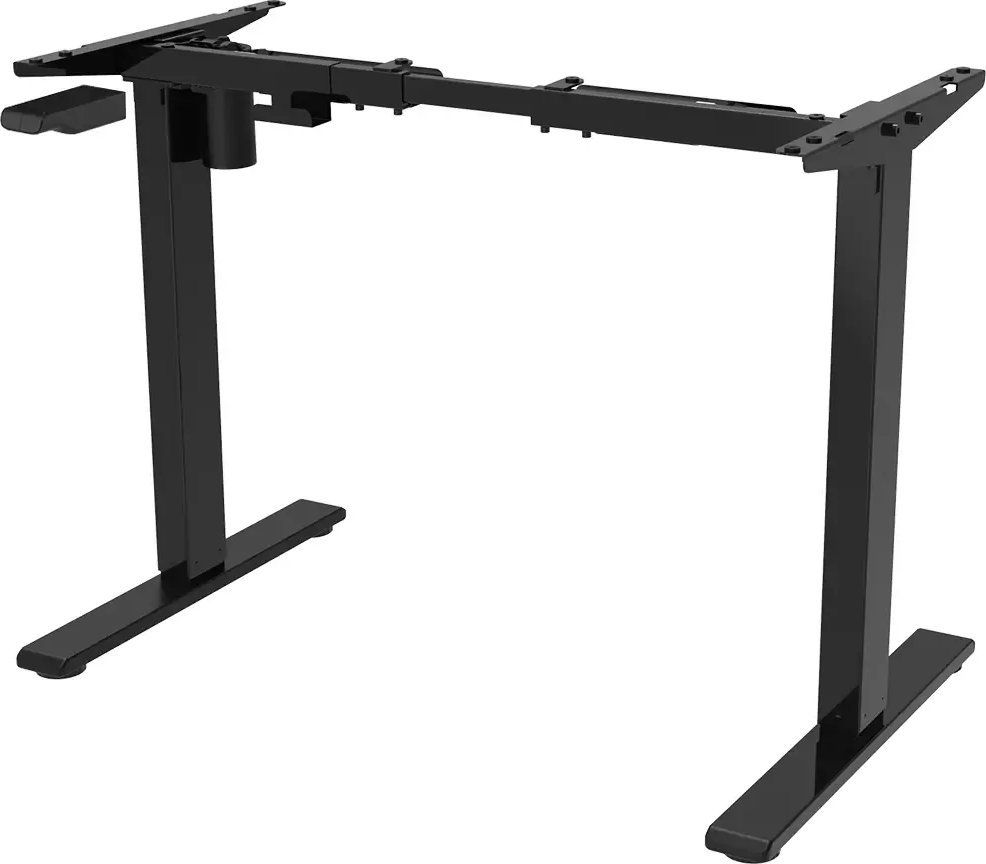 DM Elektrycznie regulowany stelaż do biurka (kolor: czarny)