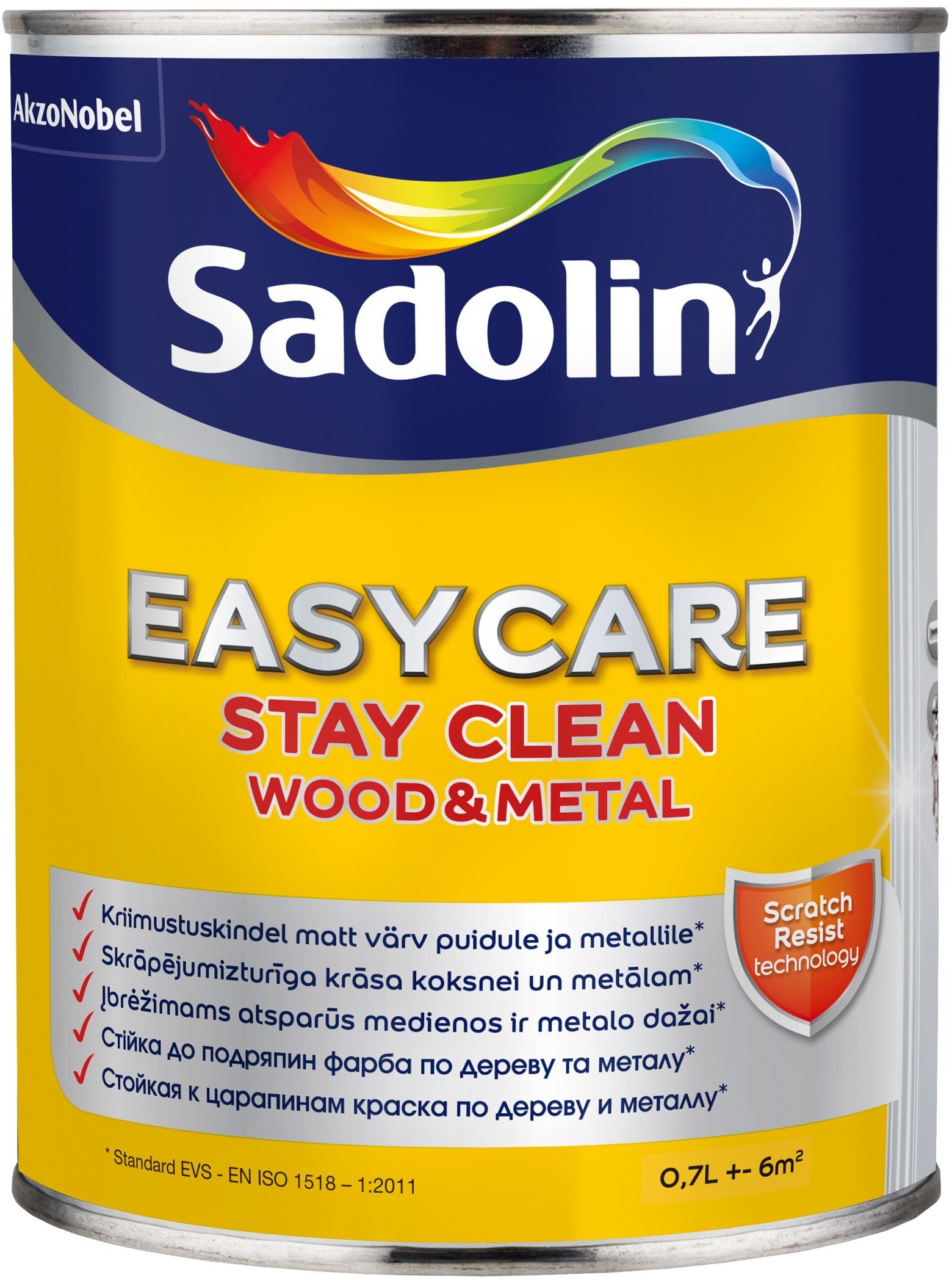 PAINT EASYCARE WOOD AND METAL BC 0.65L