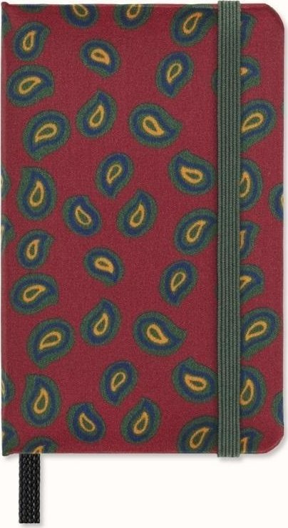 Notes XS gładki Pro Jedwab bordowy