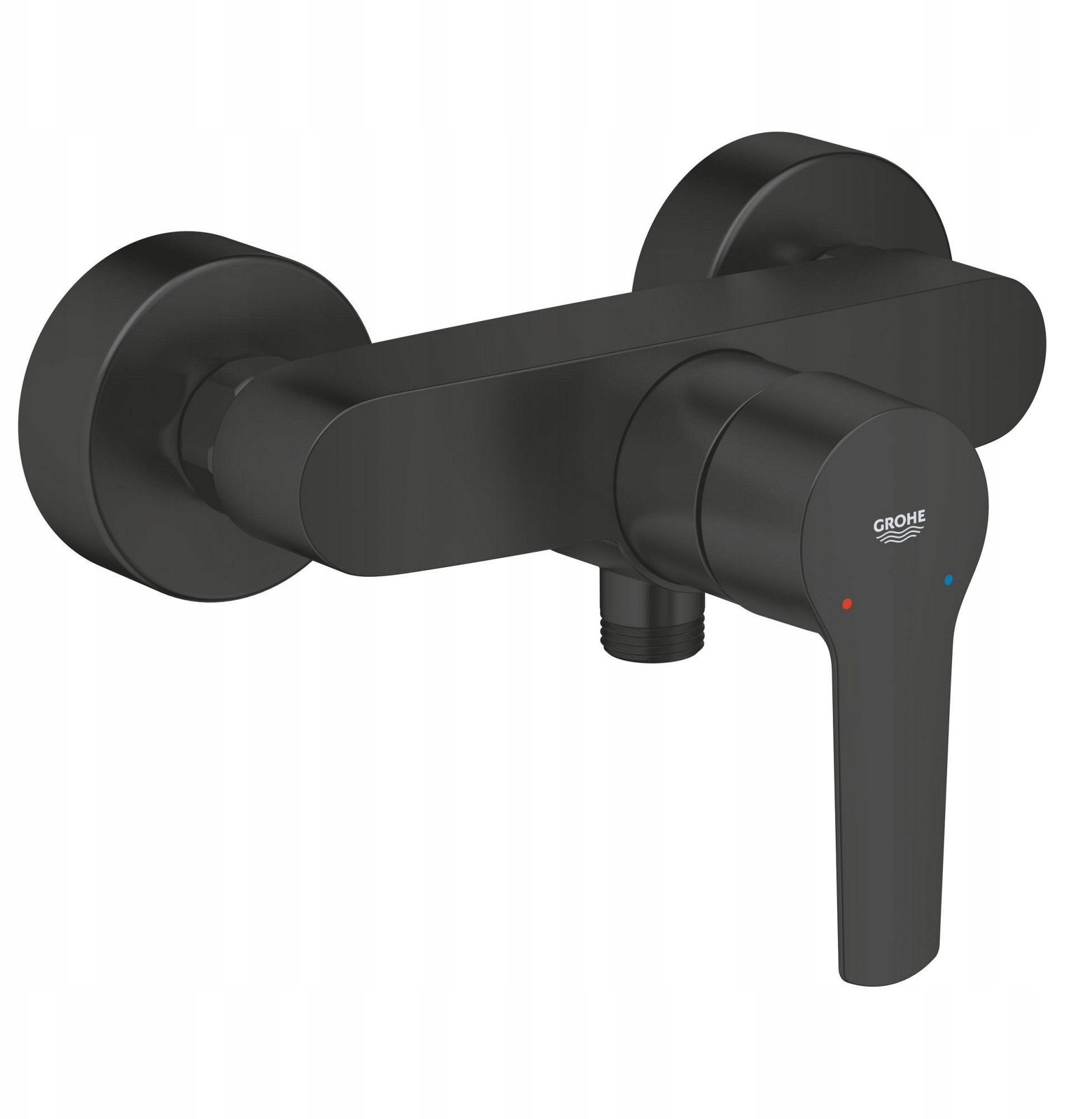 Bateria umywalkowa Grohe 242082432 Start jednouchwytowa bateria do obsługi jednego wyjścia wody czarny mat