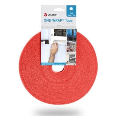 Taśma VELCRO One Wrap o szerokości 50 mm, pomarańczowa, 25 m