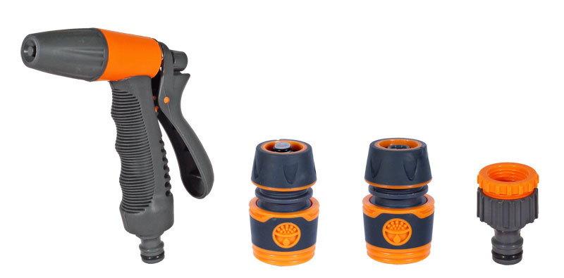 EPM Zraszacz pistoletowy plastikowy + 3 złączki - YM7508E