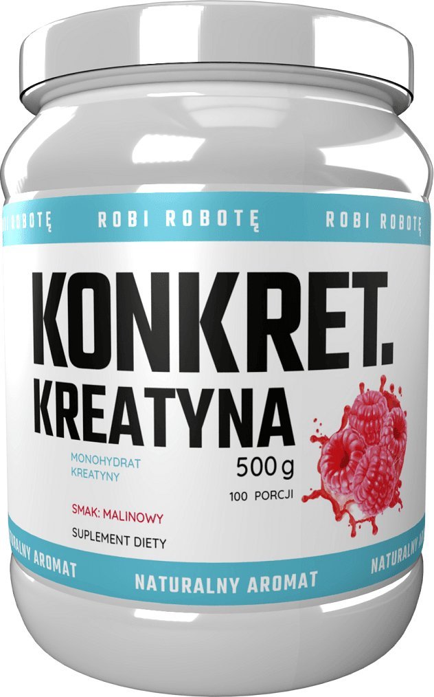 Konkret.Pro KONKRET Kreatyna 500g Monohydrat MALINA