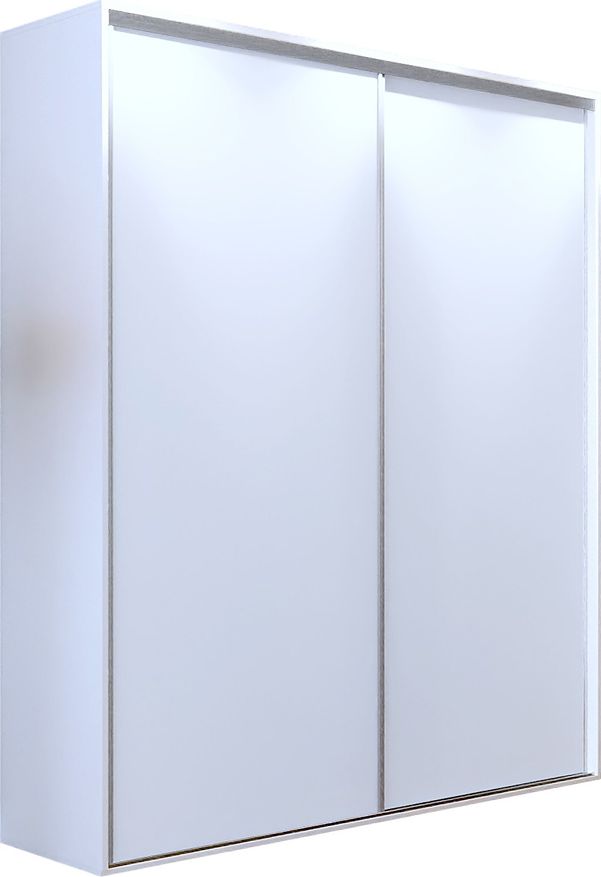 Elior Biała szafa przesuwna 200 cm - Savona 2X