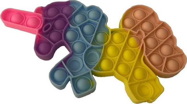 Magic POP GRA ZABAWKA SENSORYCZNA MAGIC POP IT GAME PUSH BUBBLE UNICORN standard