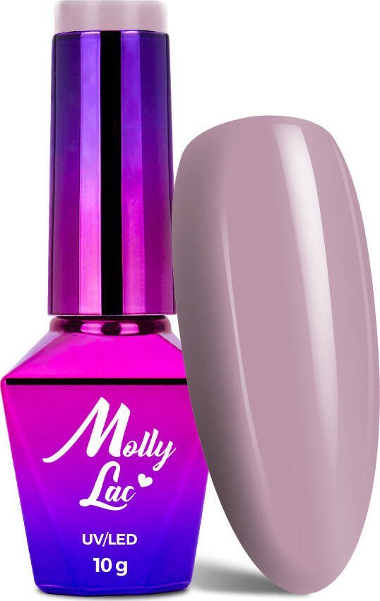 Top Choice MollyLac Obsession lakier hybrydowy 212 Rich Lilac 10g