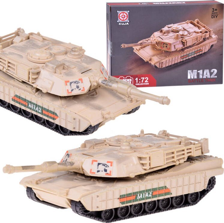 Jokomisiada Klocki Abrams M1A2 Amerykański Czołg zbuduj Czołg 1:72 ZA5024