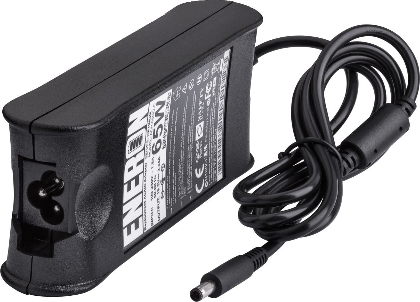 Zasilacz do laptopa Eneron 65 W, 3 mm, 3.3 A, 19.5 V