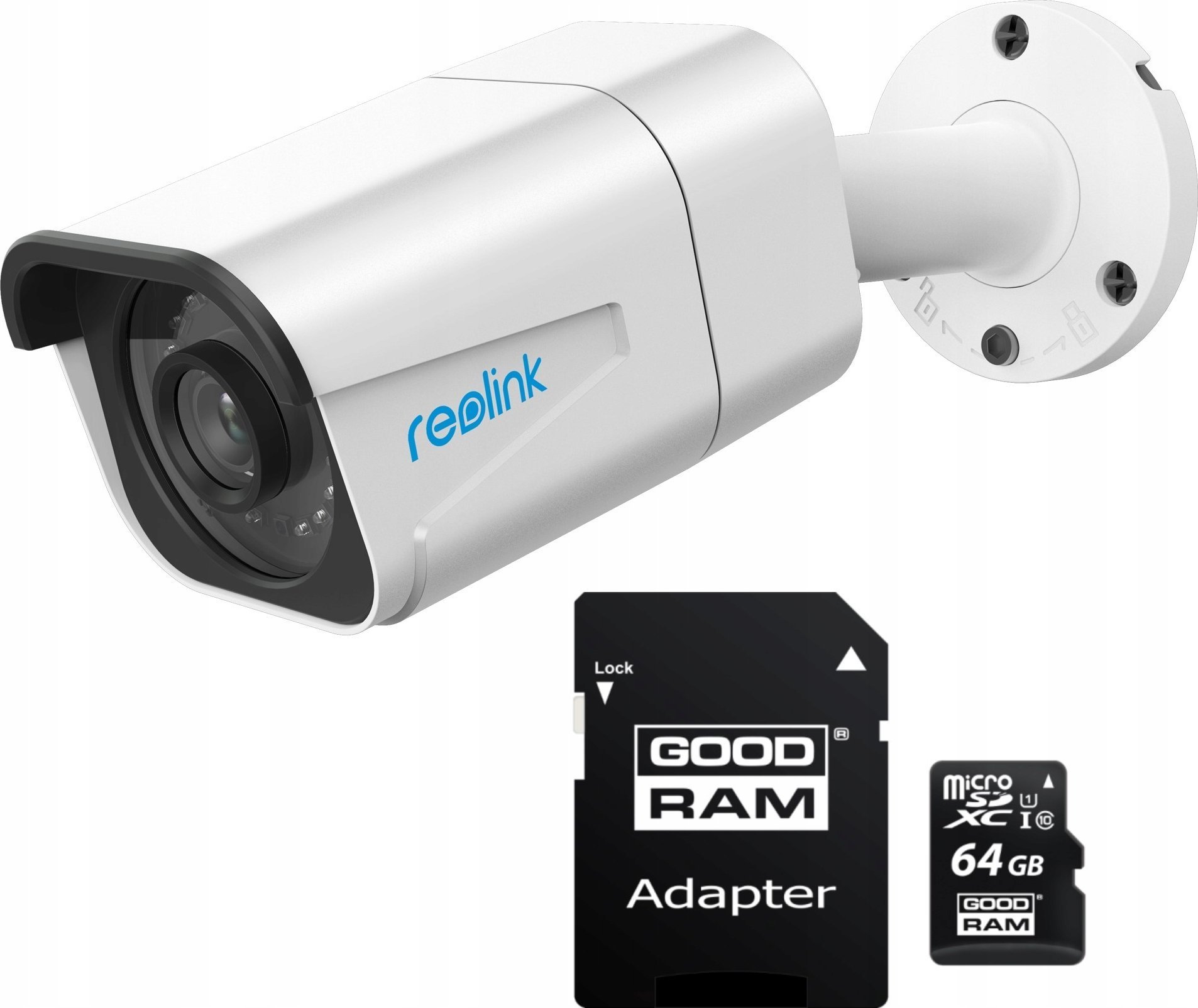Kamera IP Reolink Reolink | 4K Smart PoE Camera with Spotlight and Color Night Vision | P430 | Bullet | 8 MP | 2.7-13.5mm | IP67 | H.265 | Micro SD, M