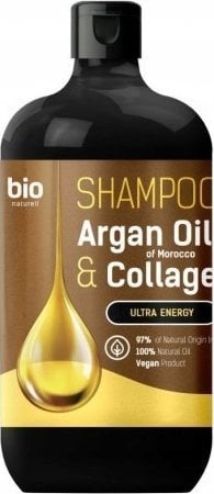 BIO NATURELL_Shampoo Ultra Energy szampon do włosów Argan Oil & Colagen 946ml