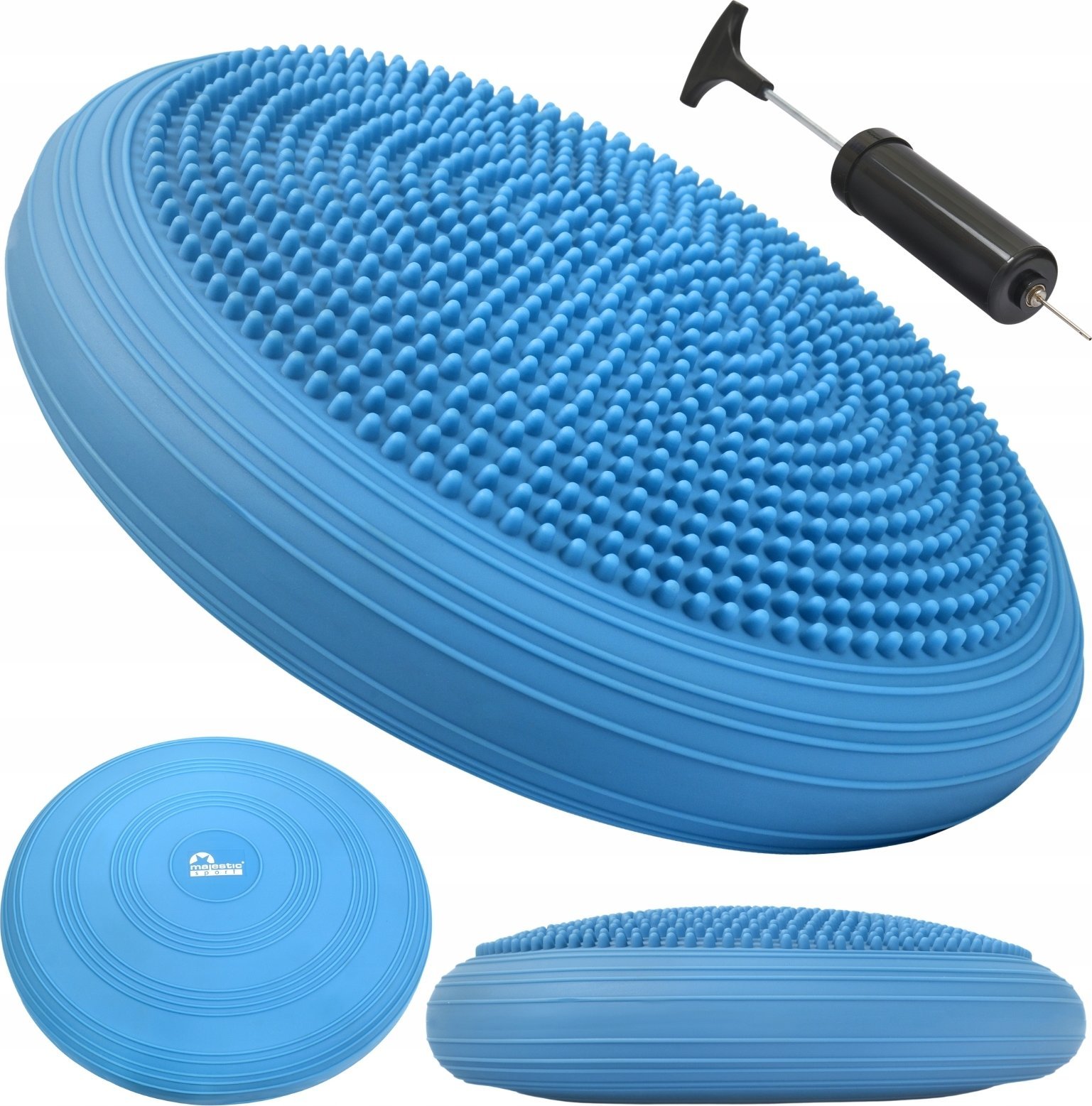 Majestic Sport Poduszka sensomotoryczna niebieska 33 cm