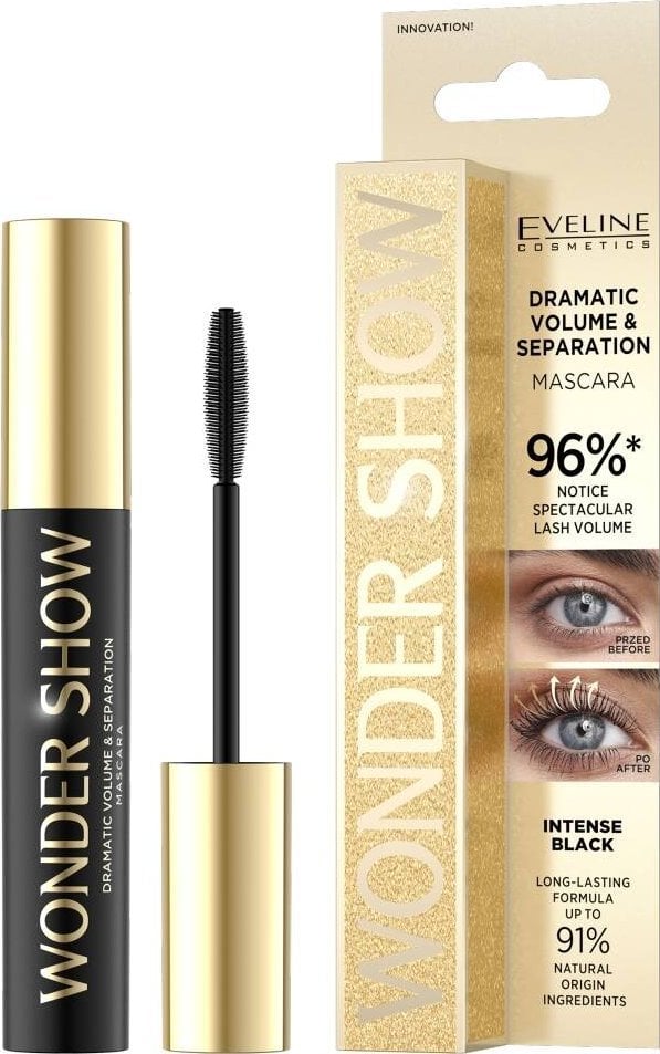 Eveline Wonder Show pogrubiająco-rozdzielający tusz do rzęs 7ml