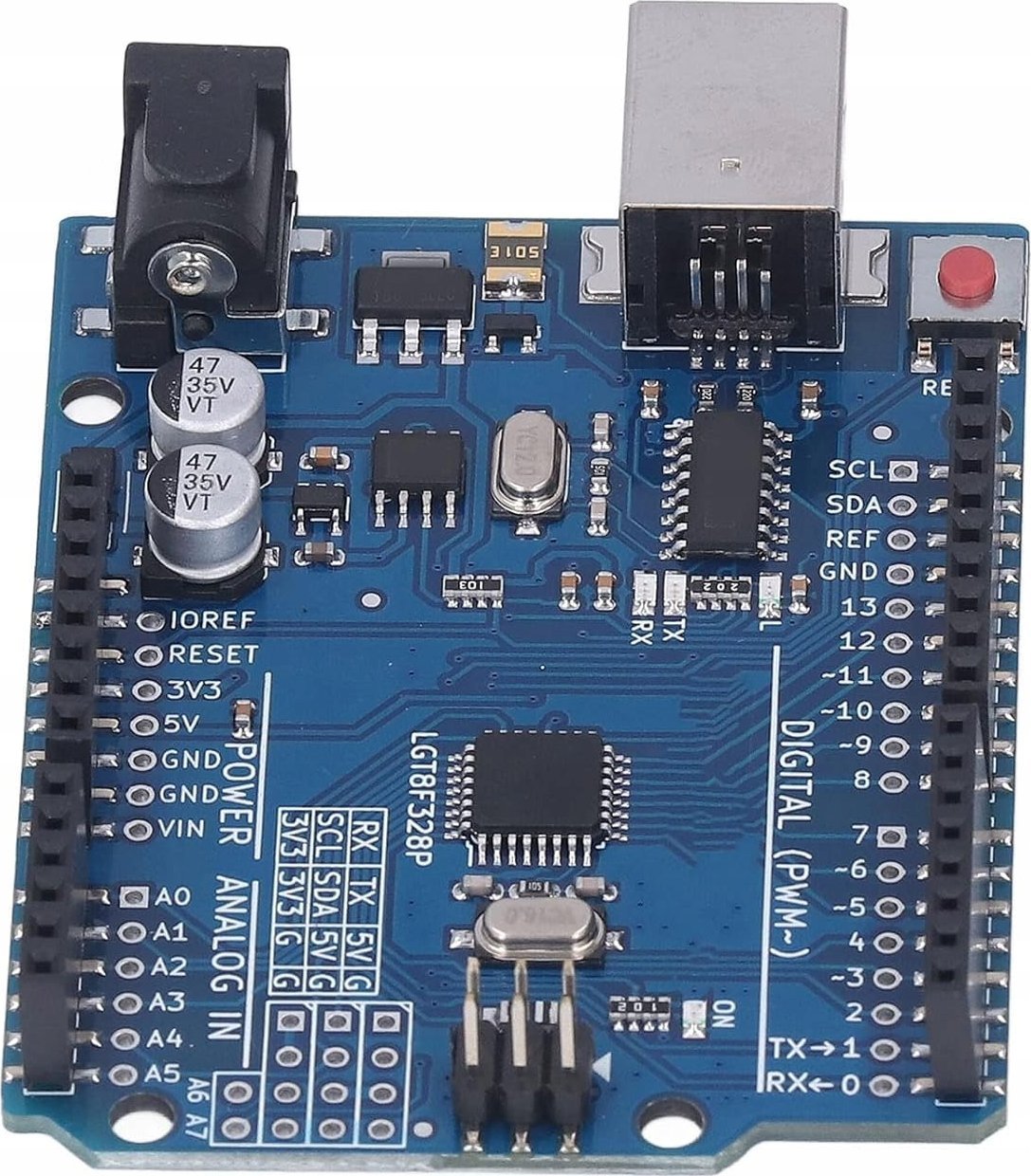 Rosfix MODUŁ ACS AMTEL AMTEGA328 PRZEZNACZONY DO ARDUINO UNO LISTWA 40X GOLDPIN
