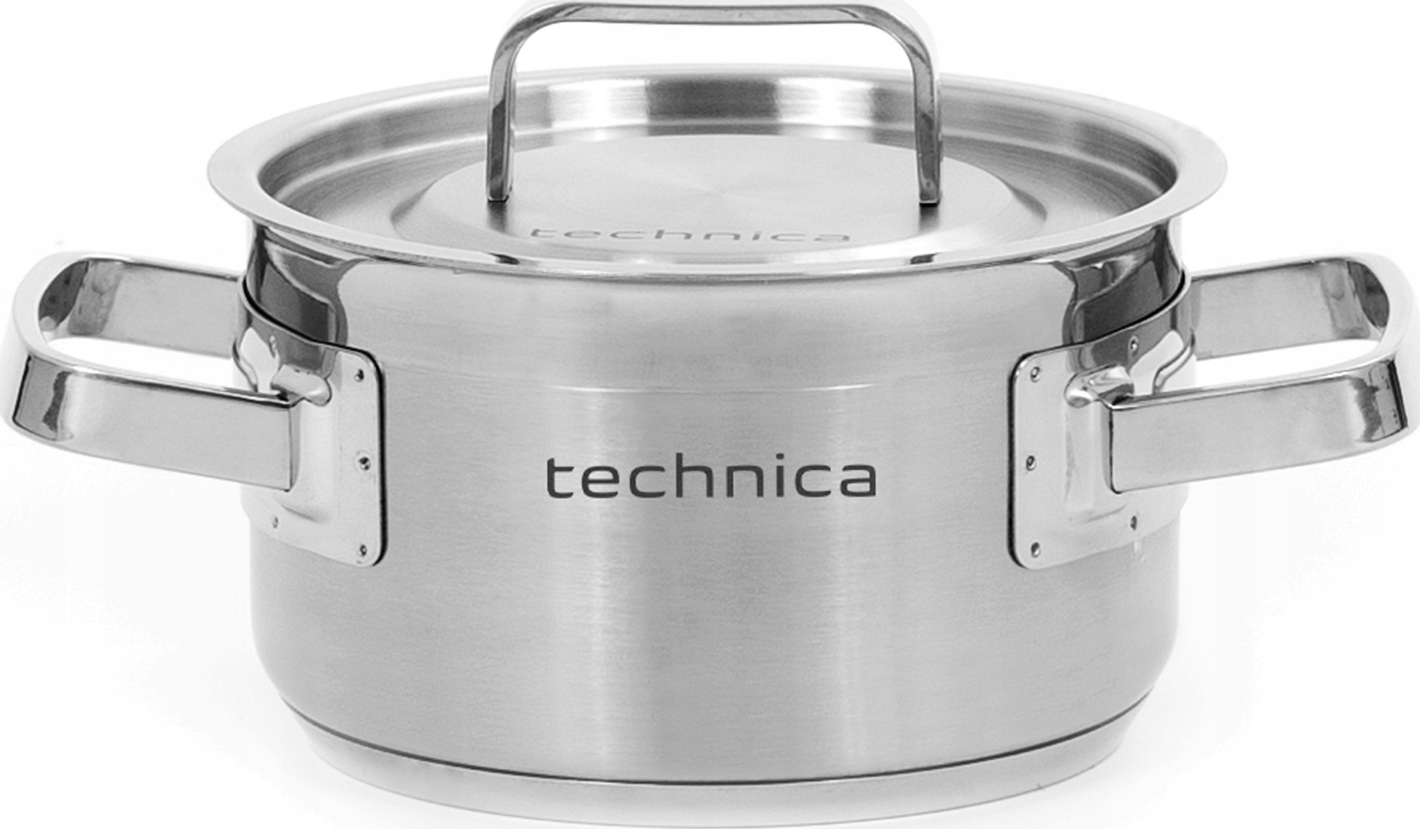 Technica Garnek średni 1,9 l o średnicy 160 mm z pokrywką ze stali nierdzewnej | TECHNICA, Platinum Line