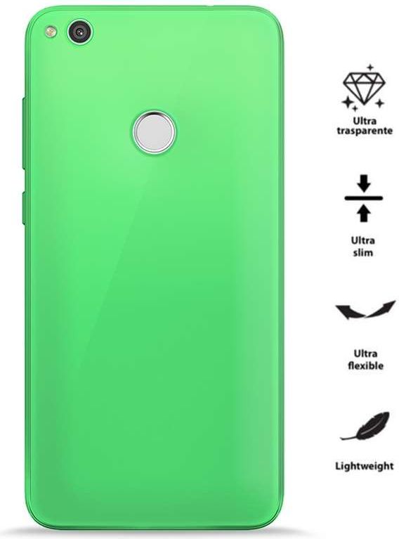 Puro Etui 0.3 Nude P8 Lite (2017) / Honor 8 Lite fluo Green