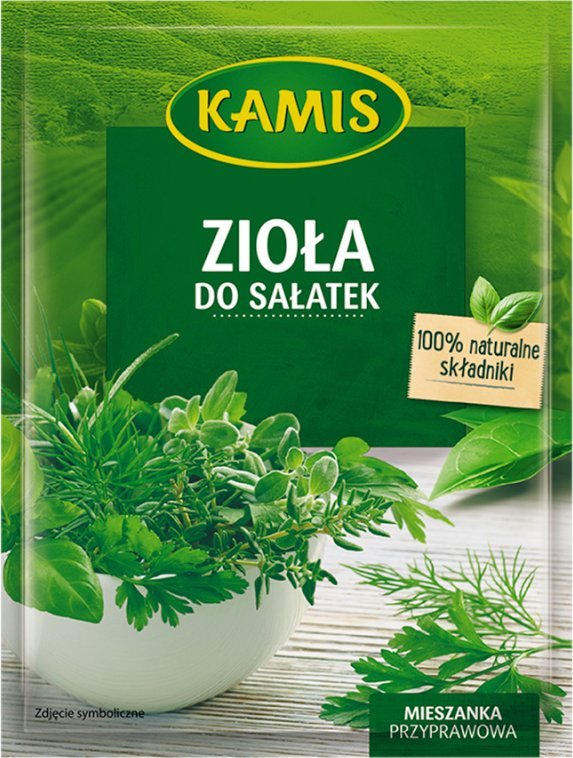 Kamis Kamis Mieszanka przyprawowa zioła do sałatek 10 g