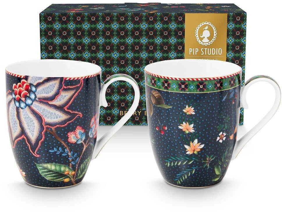 PIP Studio Set/2 Mug BerryBlues 350ml