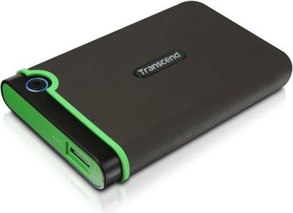 Dysk zewnętrzny HDD Transcend 2TB Czarno-zielony (TS2TSJ25M3)