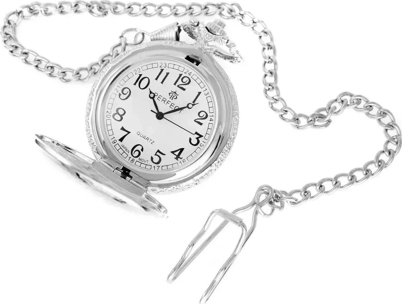 Zegarek Perfect A11-PNP męski kieszonkowy dewizka czytelny .