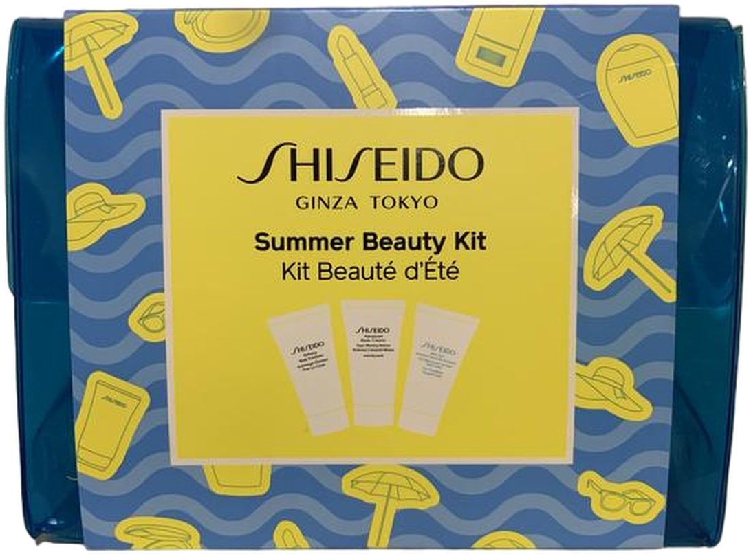 Shiseido Ginza Tokyo - Summer Beauty Set Shiseido: After-Sun - Intensive Recovery, Repairing, After-Sun Emulsion, 30 ml + Advanced Body Creator - Supe