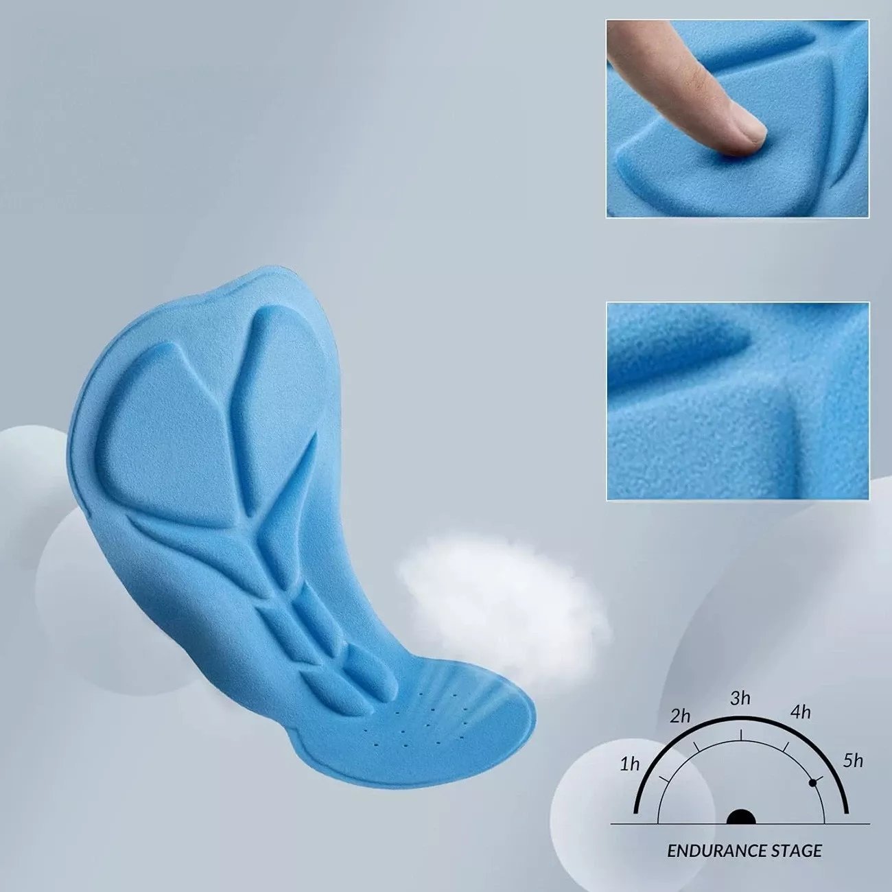 RockBros Spodnie kolarskie Rockbros RK20043XL oddychające z wkładką XXXL - czarne