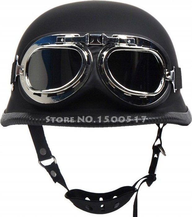 Najtańszy kask niemiecki+gogle gratis.Rozmiar L