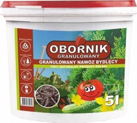 Biovita Nawóz naturalny obornik bydlęcy granulowany 5l