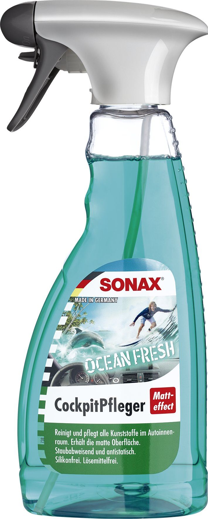Sonax SONAX matinis prietaisų skydelio valiklis Ocean Fresh, 500 ml