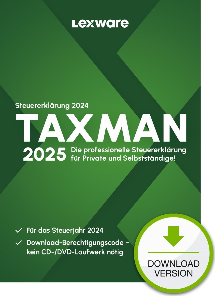 Program Lexware ESD / TAXMAN 2025 / Online Download