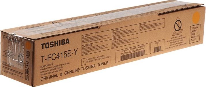 Toner Toshiba T-FC415E Yellow Oryginał (6AJ00000182)