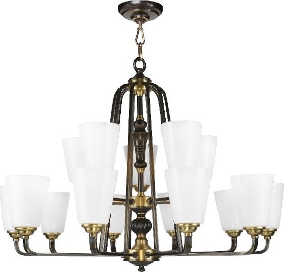 Lampa wisząca Witek Home Lampa Aster 80339/B+10+5