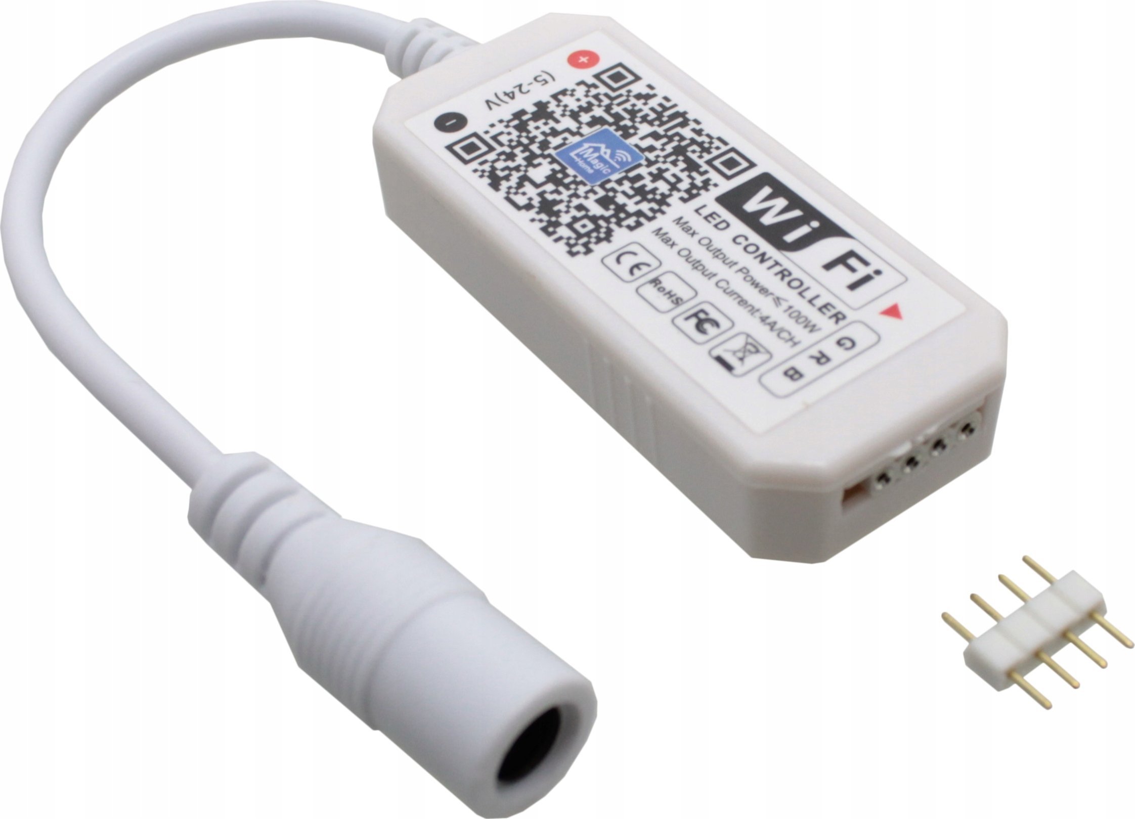 ECOLIGHT2 Sterownik LED RGB WiFi Ecolight EC79899 8A 96W 12V