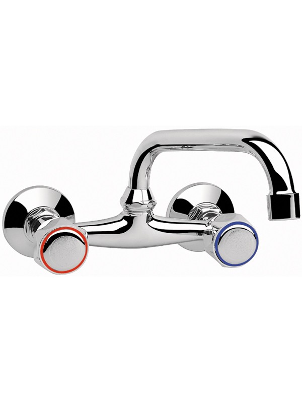 Bateria umywalkowa Valvex Class ścienna chrom (2446010)