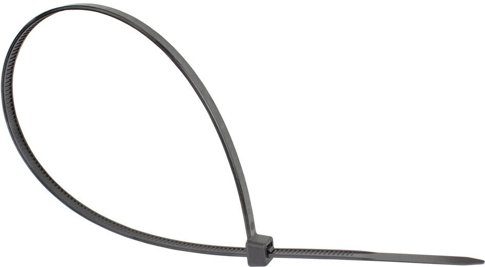 Alcasa KAB-20S48 opaska kablowa Zwalniana opaska kablowa Nylon Czarny