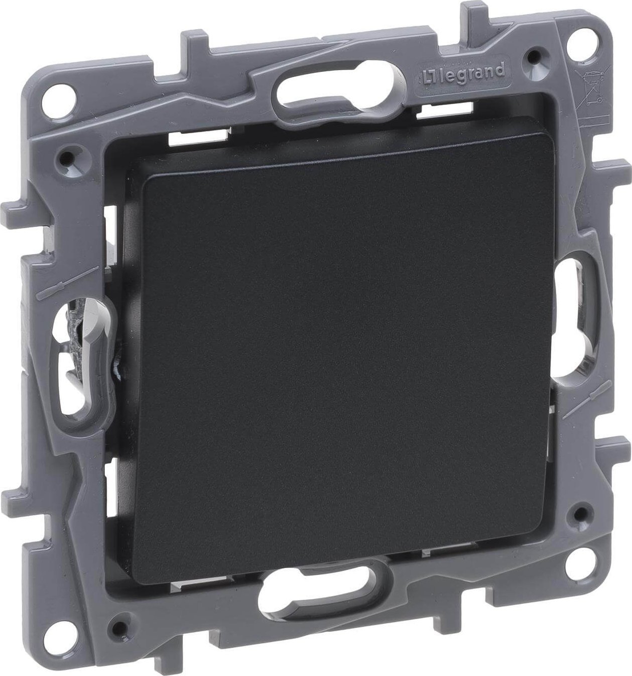 Legrand Niloe Selection Łącznik schodowy pojedynczy 10AX antracyt 762201