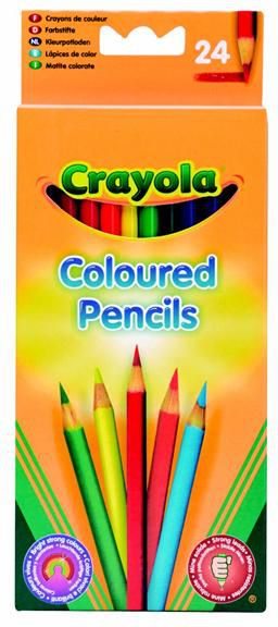 Crayola CRAYOLA Kredki ołówkowe 24 szt. - 3624